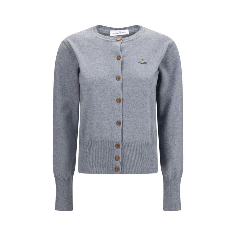 Vivienne Westwood Gray Cotton Women's Cardigan